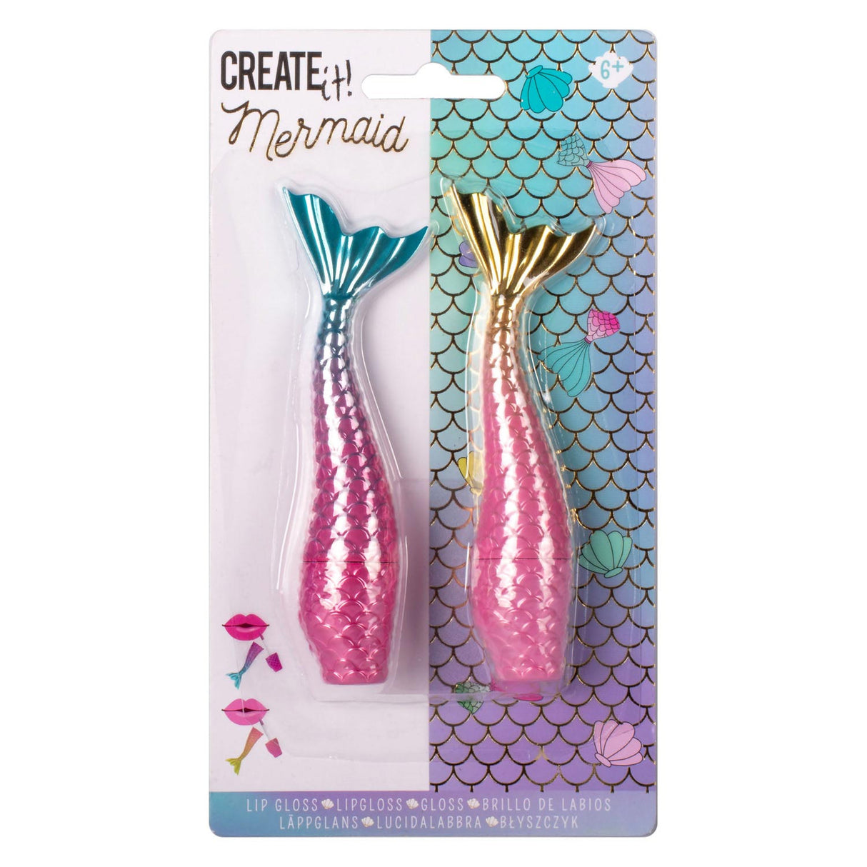 Canenco schafft es! Meerjungfrau Lipgloss, 2 Stk.