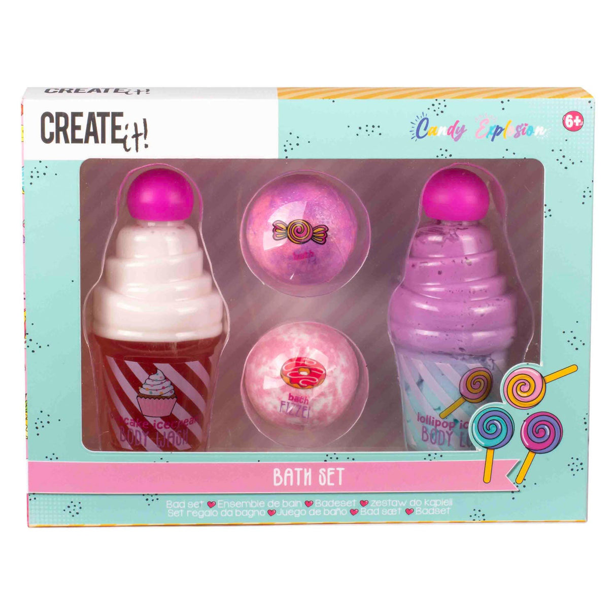 Erstellen Sie es! Bonbon -Explosions -Bathet