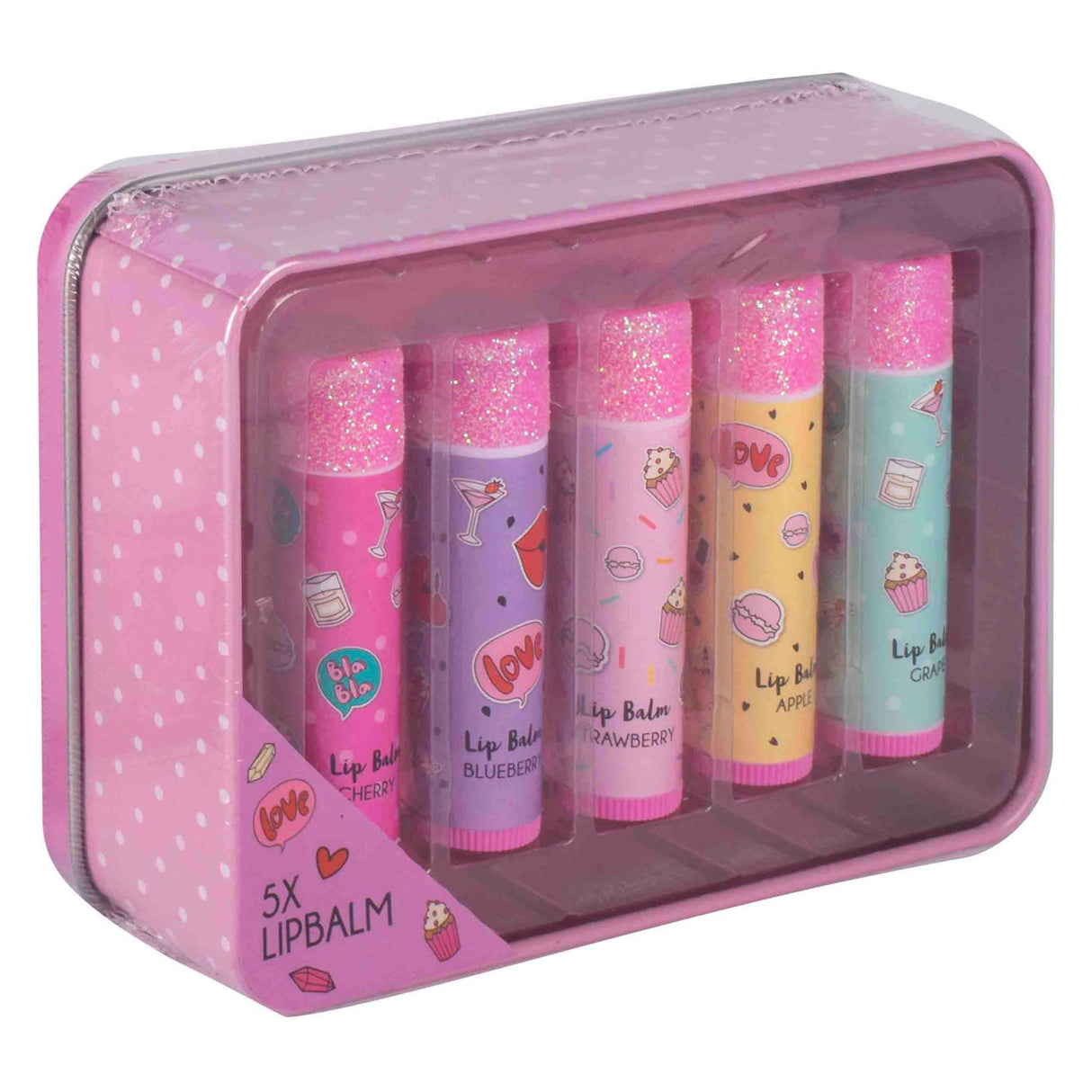 Canenco schafft es! Beauty Lippenbalsam Dose rosa