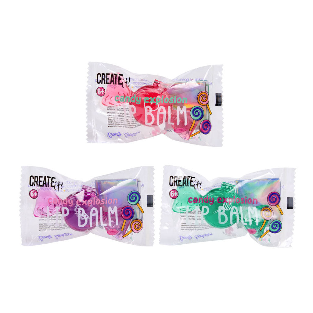 Erstelle es! Bonbon-Lippenbalsam-Toffee