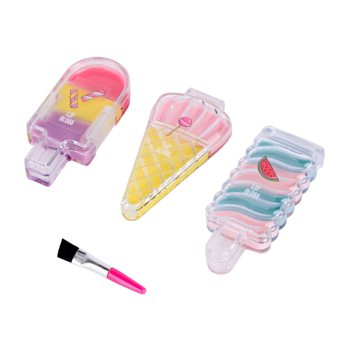 Erstelle es! Candy Lipgloss-Eis, 3 Stk.