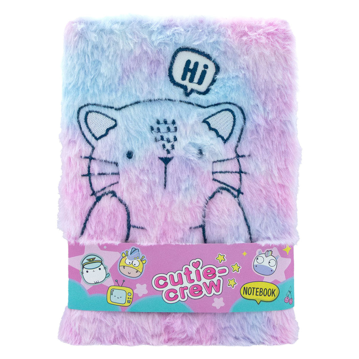Canenco Cutie Crew Plüsch-Notizbuch