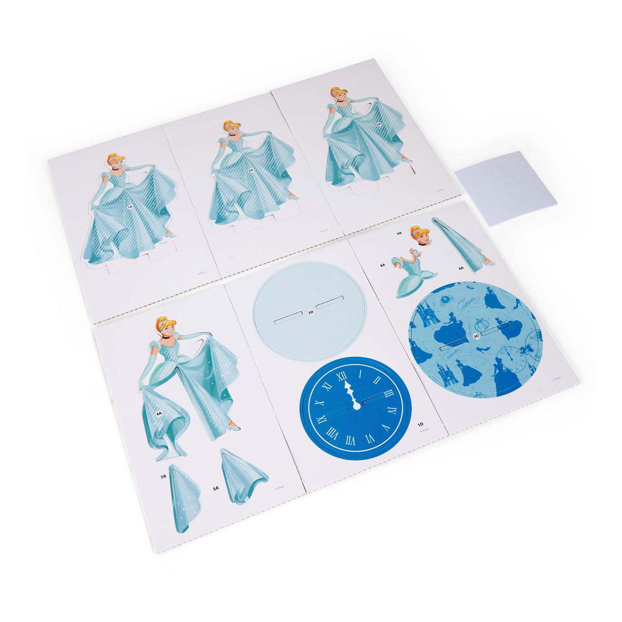 Canenco Disney Princess Cinderella basteln Sie Ihre eigene 3D-Figur