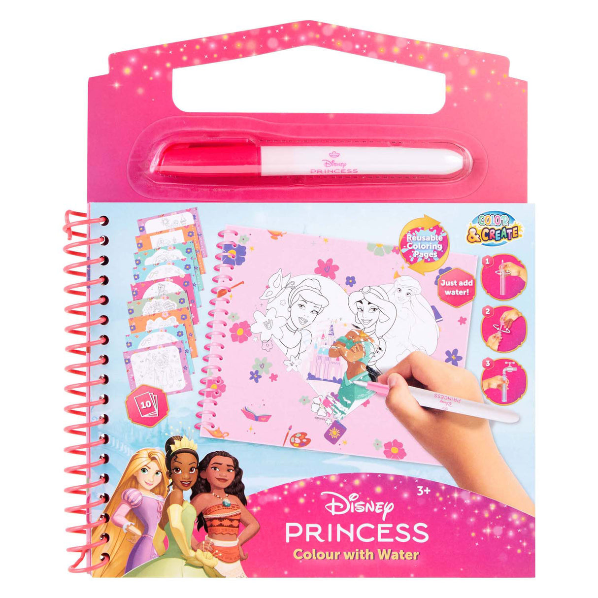 Canenco Disney Princess Wassermalbuch