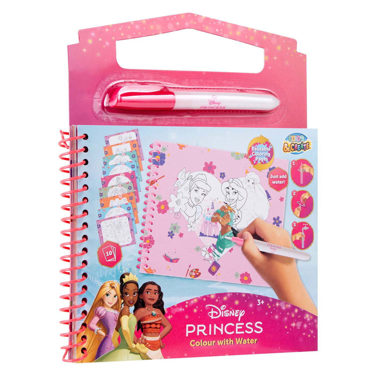 Canenco Disney Princess Wassermalbuch