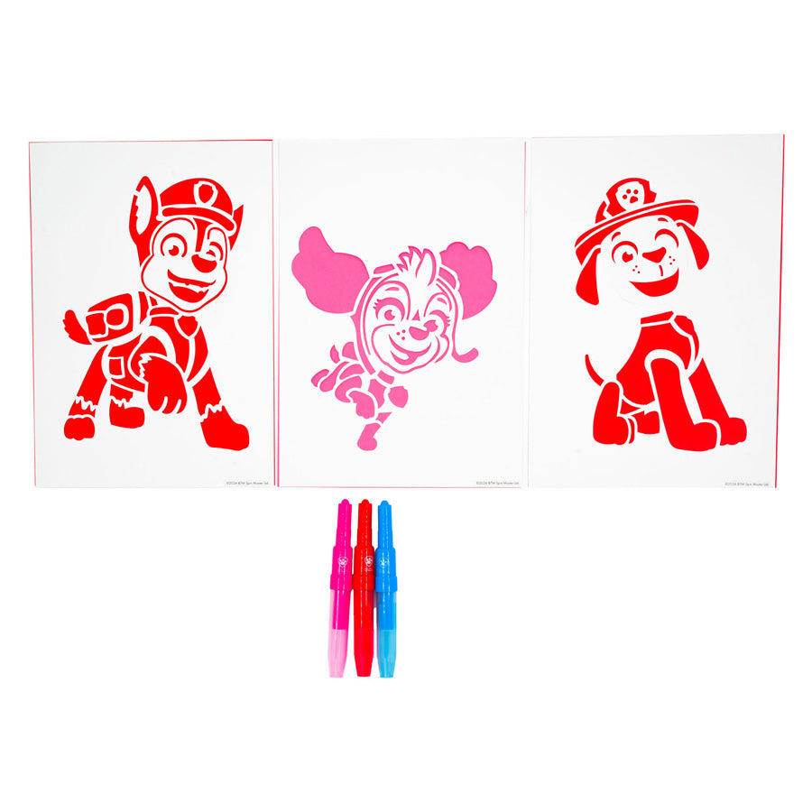 Canenco Paw Patrol Sprühstift-Set im A4-Umschlag | 6 Stück