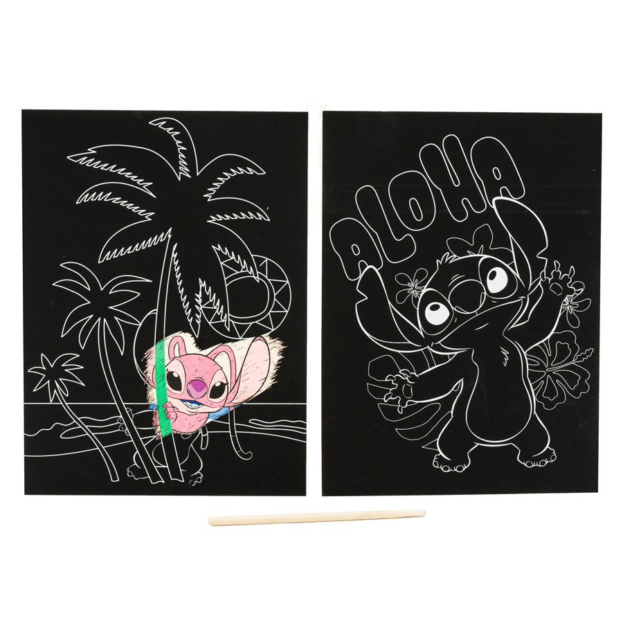 Canenco Stitch Scratch Art 26x19,5cm 2 Stück | 6 Stück