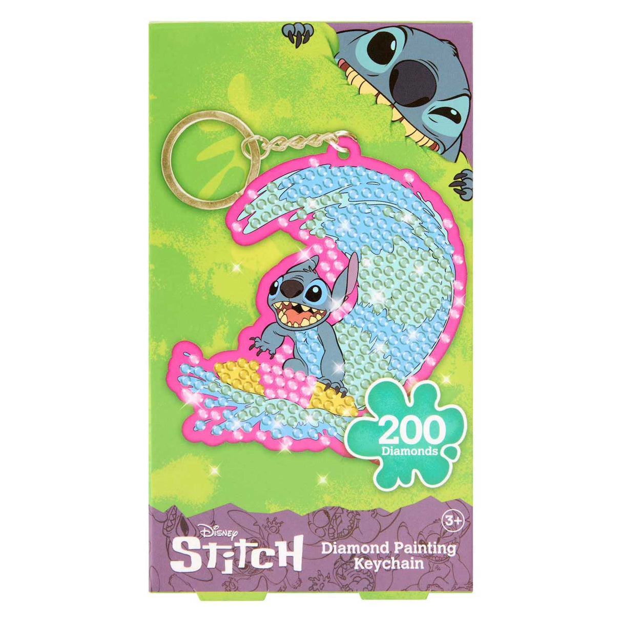 Canenco stitch diamond painting sleutelhanger