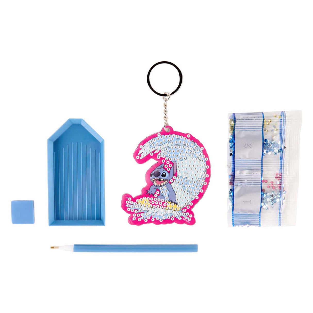 Canenco stitch diamond painting sleutelhanger