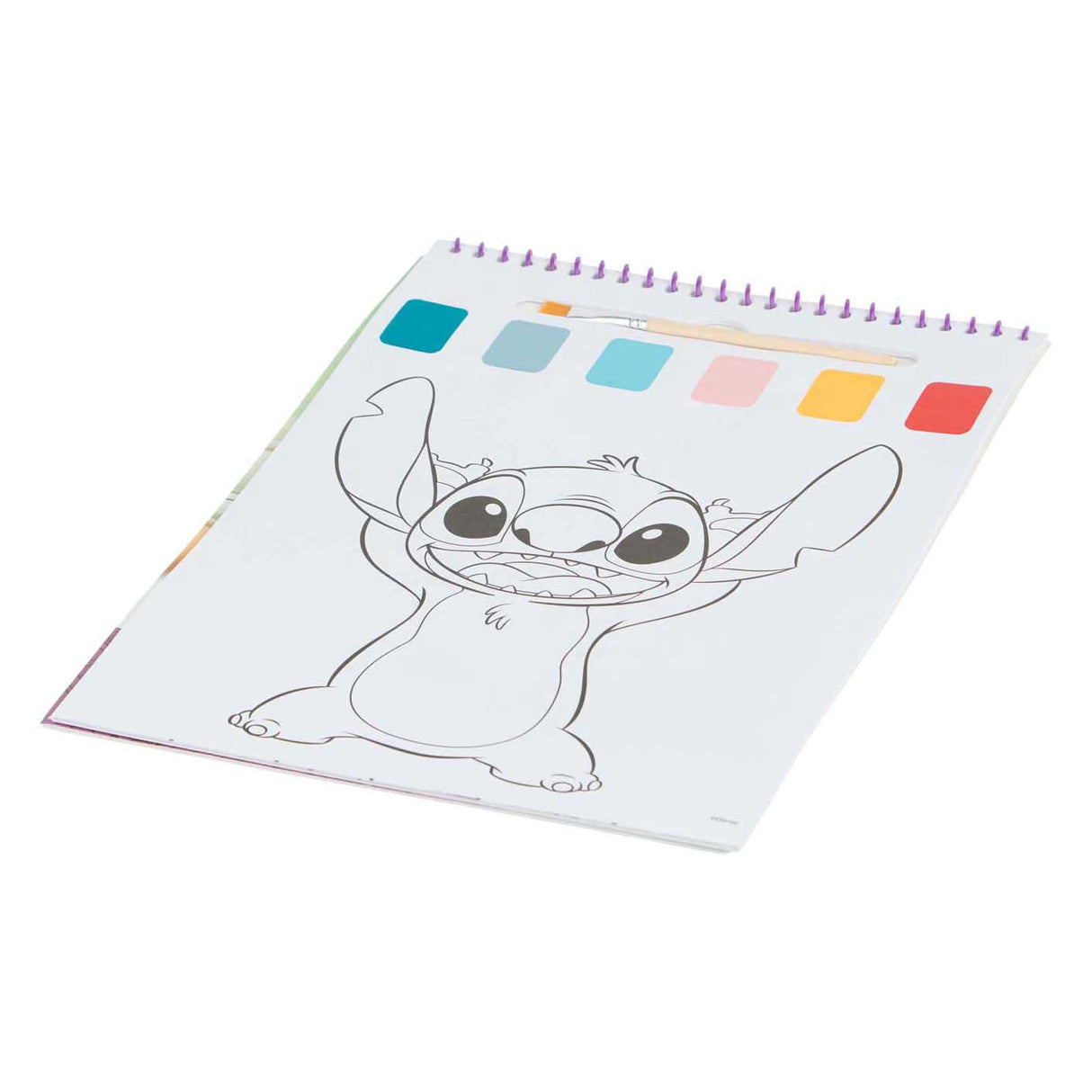 Canenco-Stich-Aquarell-Malbuch | 6 Stück