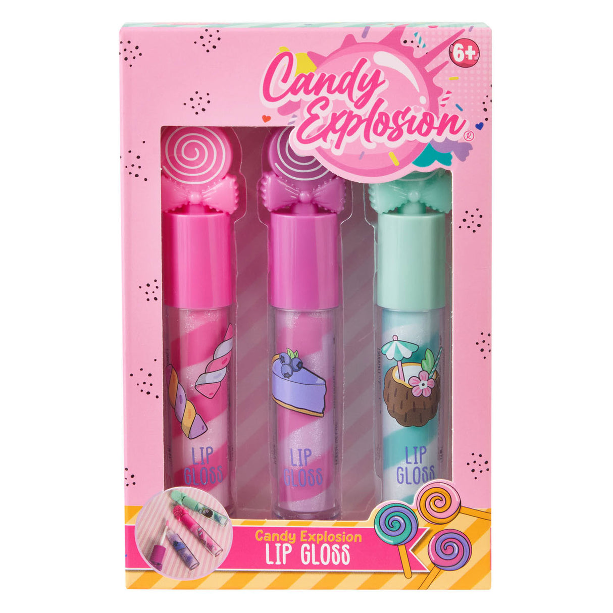 Canenco create it! candy explosion lipgloss - 3st.