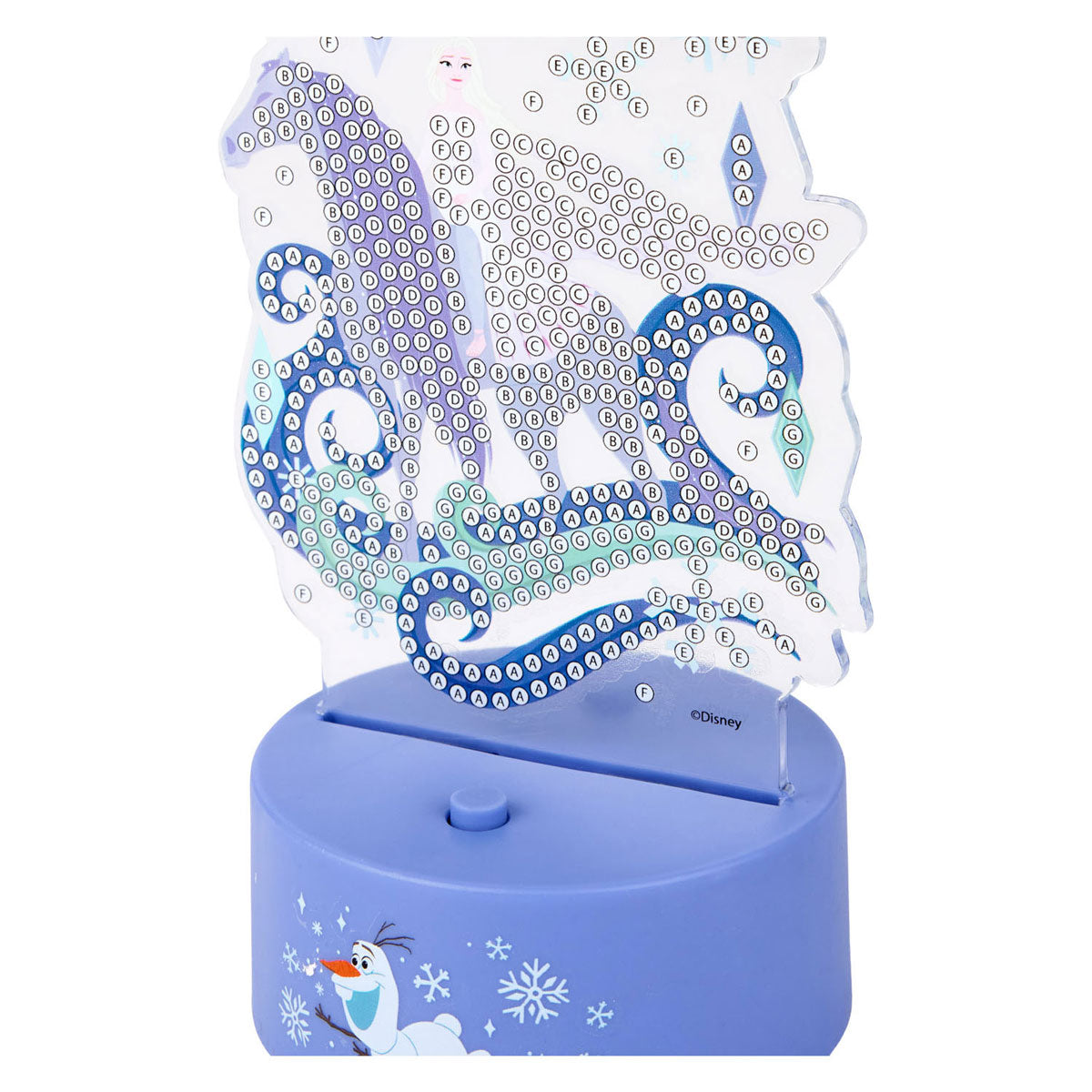 Canenco frozen diamond painting nachtlamp