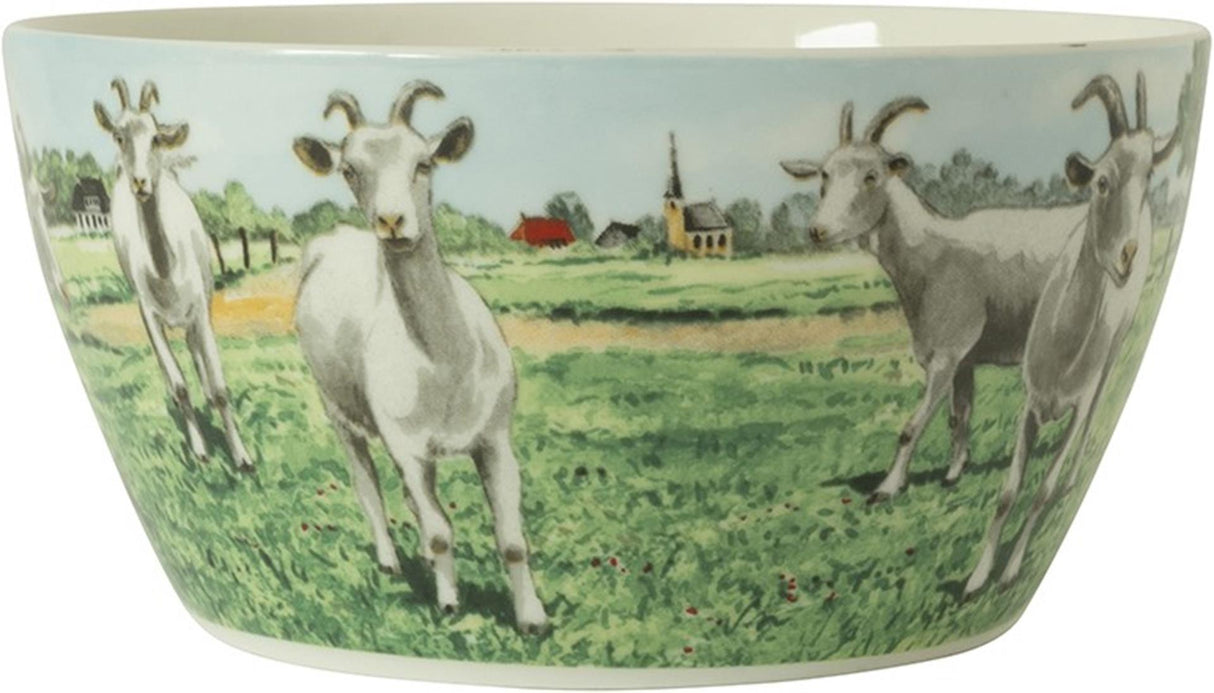 Wiebe van der zee wiebe's farm Schüssel Ziege ø13cm 6-tlg