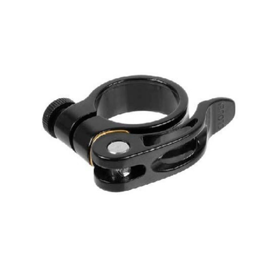 Zoom Sattelstützenklemme mit Schnellspanner 31,8 mm schwarz