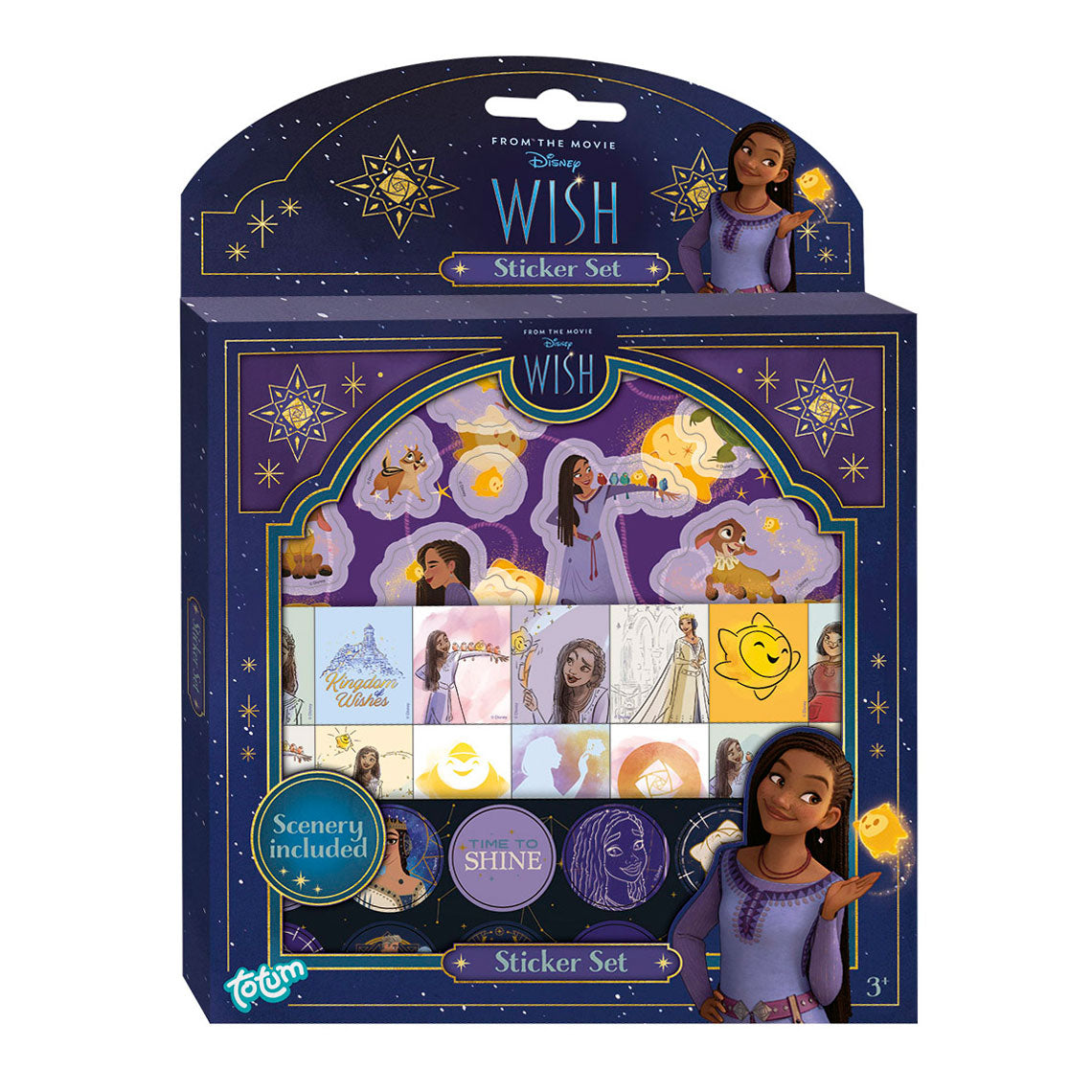Totum Disney Wunsch – Aufkleberset