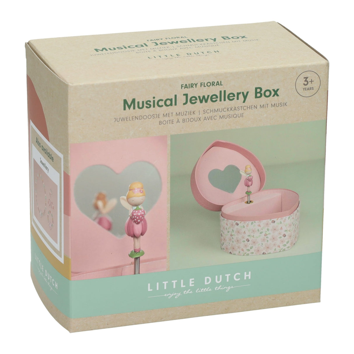 Bambolino Toys Little Dutch Schmuckkästchen Elfe – Feengarten