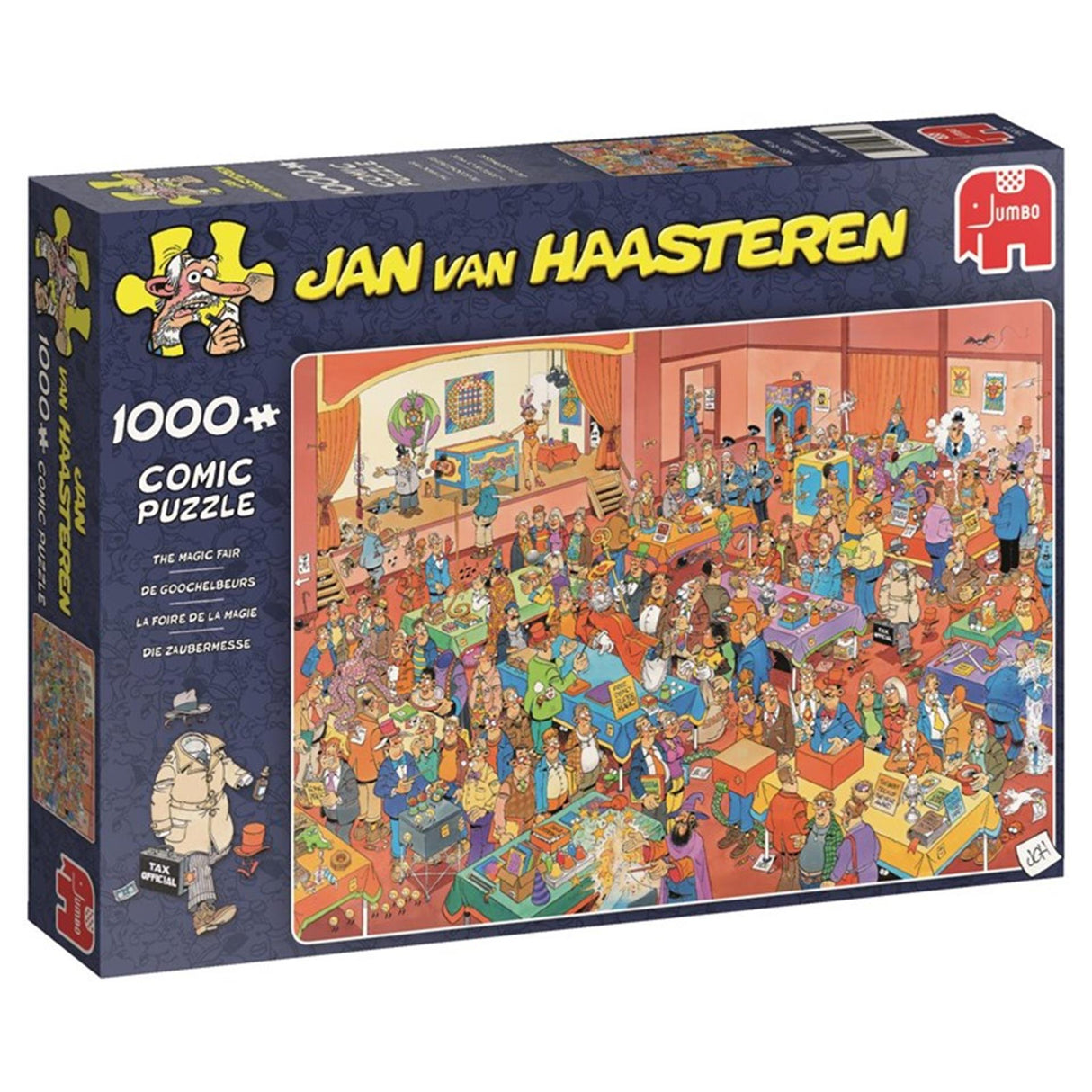 Jumbo Jan van Haasteren Puzzle - Die Zaubermesse, 1000 Teile.
