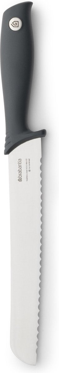Brabantia Brotmesser lecker+ dunkelgrau | 2 Stk