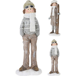 Keine Marke Winterkinder 12x11x42cm