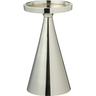 Kerzenständer 17cm silber | 3 Stück