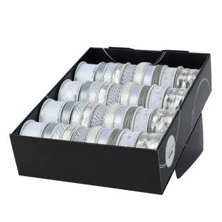 Band Polyester 10fach sortiert 400cm x B.1,5cm x H.0,2cm