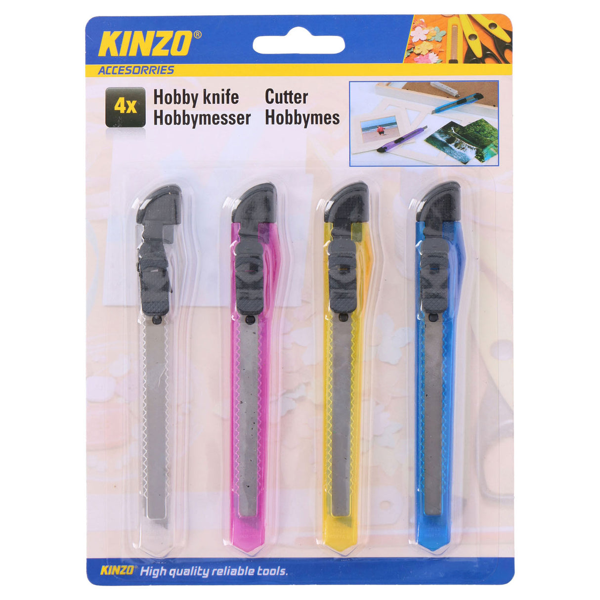 Hobbymesser, 4-tlg.