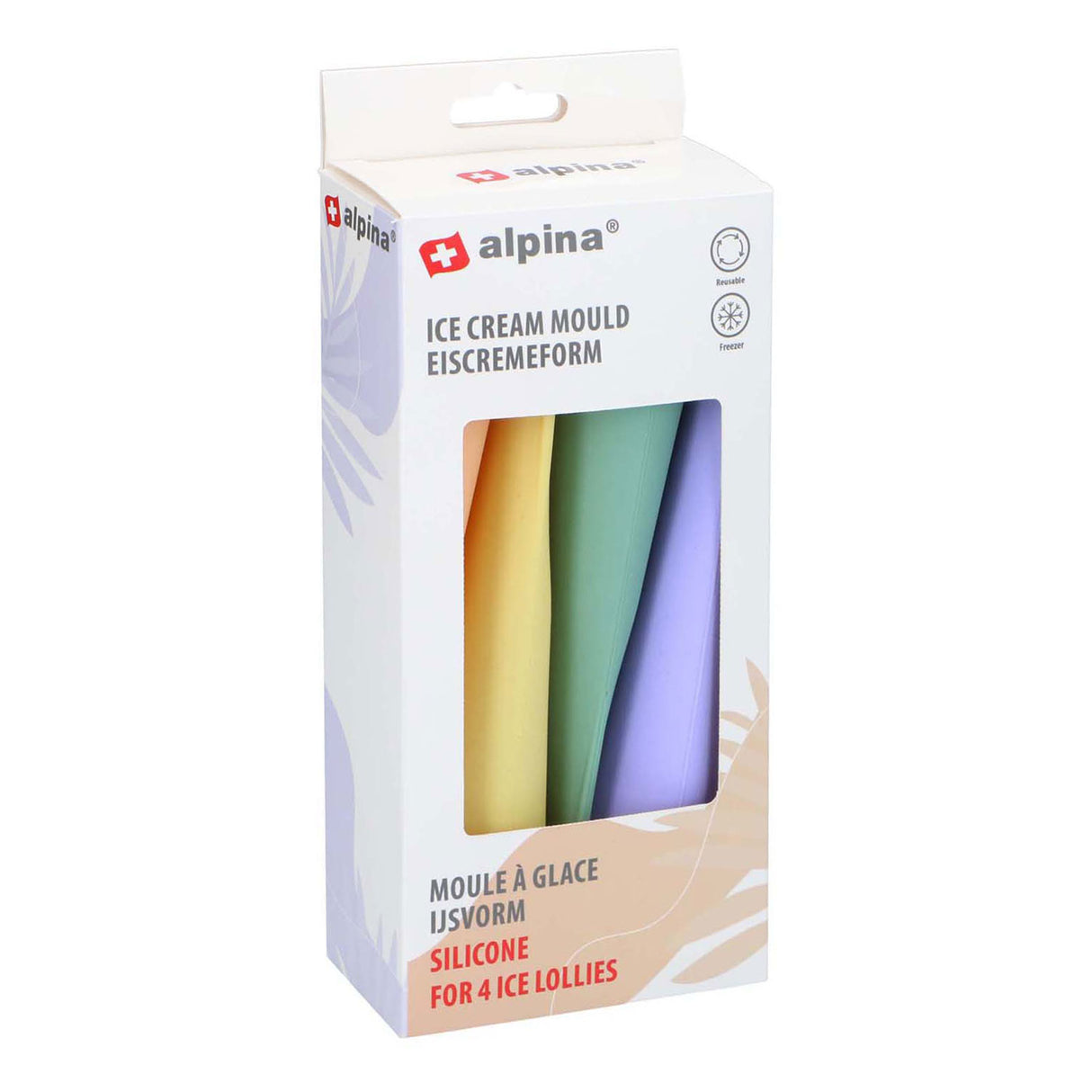 Alpina Eisform, 4 Stück.