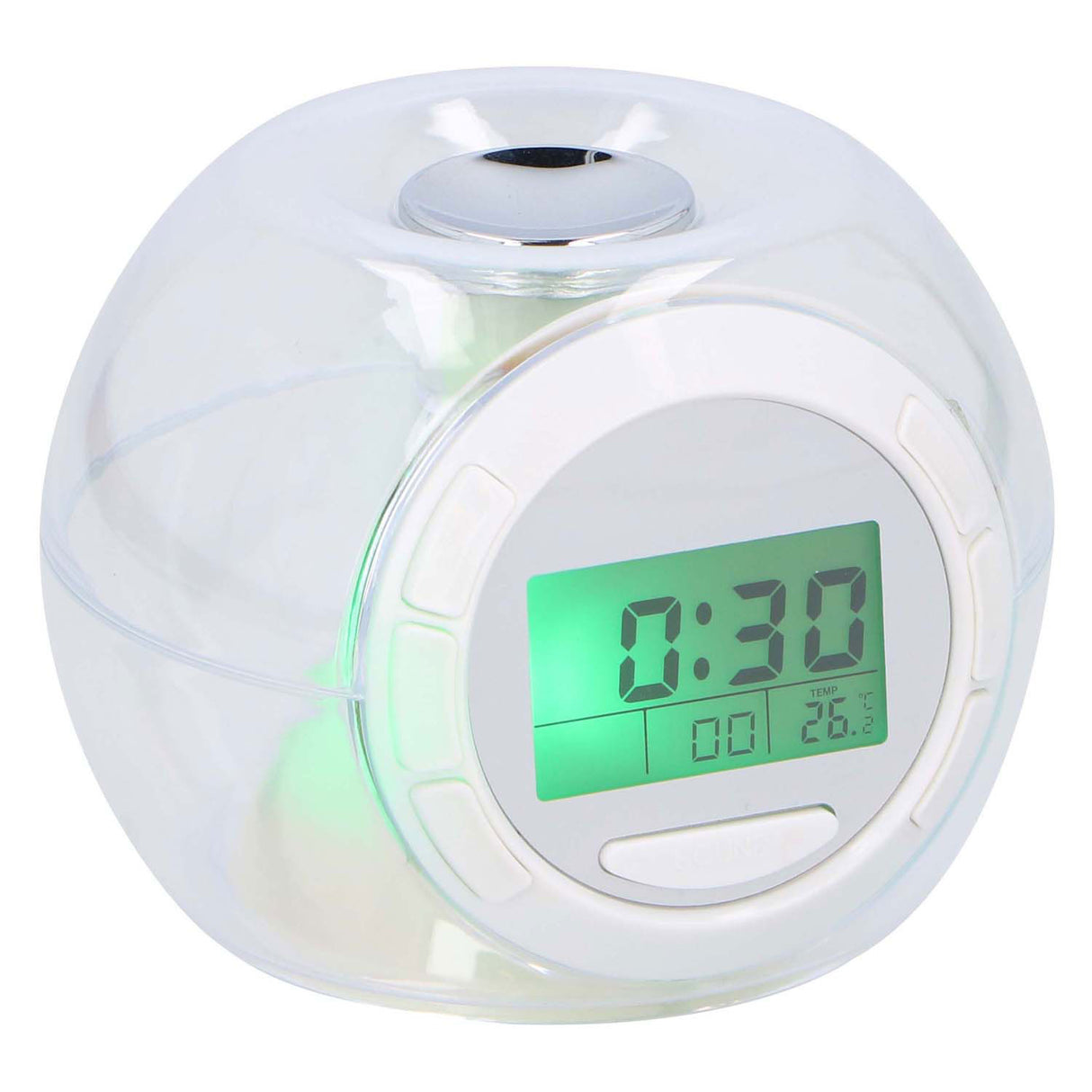 Uhr und Wetterstation, 2 LEDs