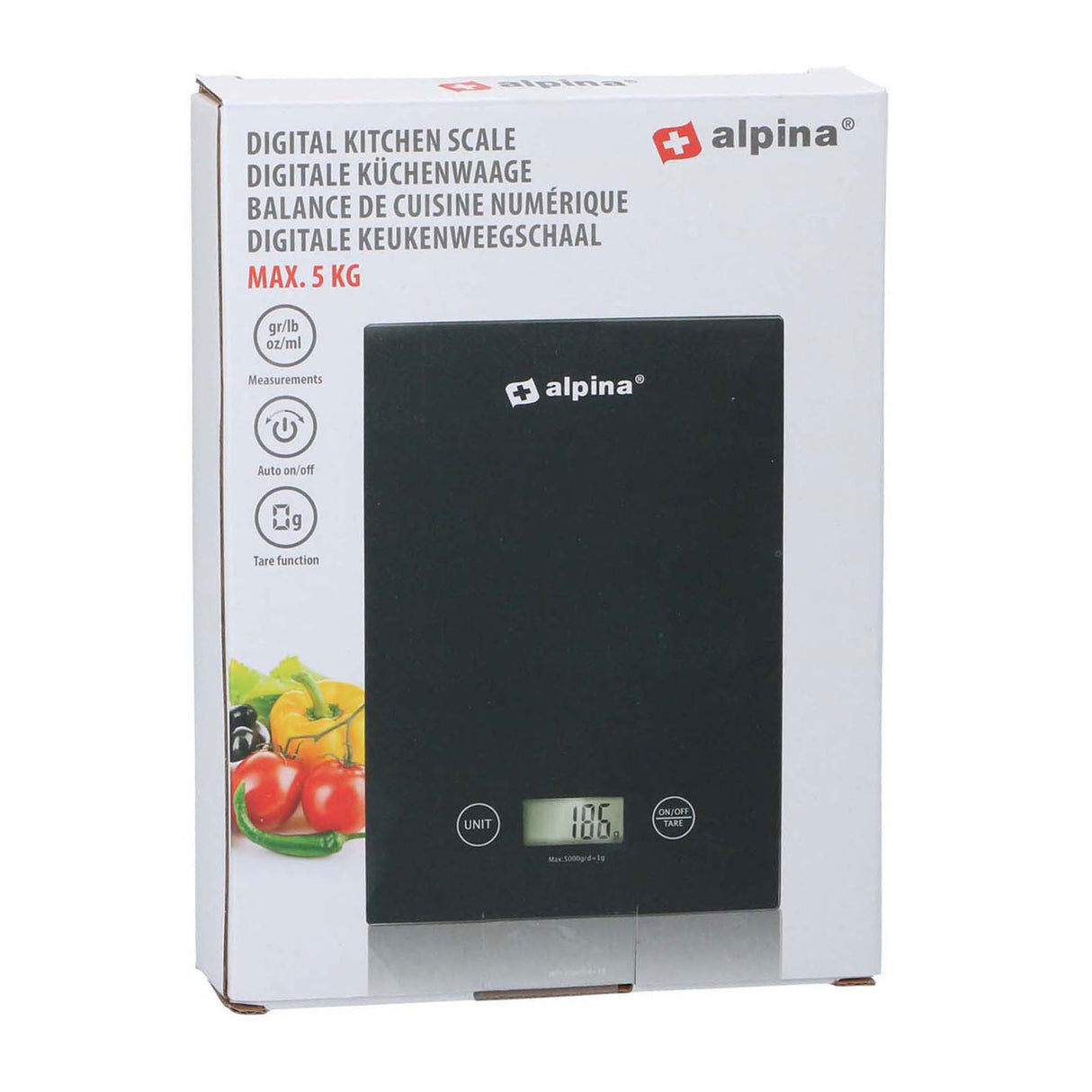 Keine Markenküchenwaage 5 kg | 2 Stk