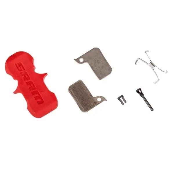 Sram Bremsbelag Scheibenbremse Race (roter Monoblock) Sint Steel Level Ult TLM (1 Satz) Leistungsstark