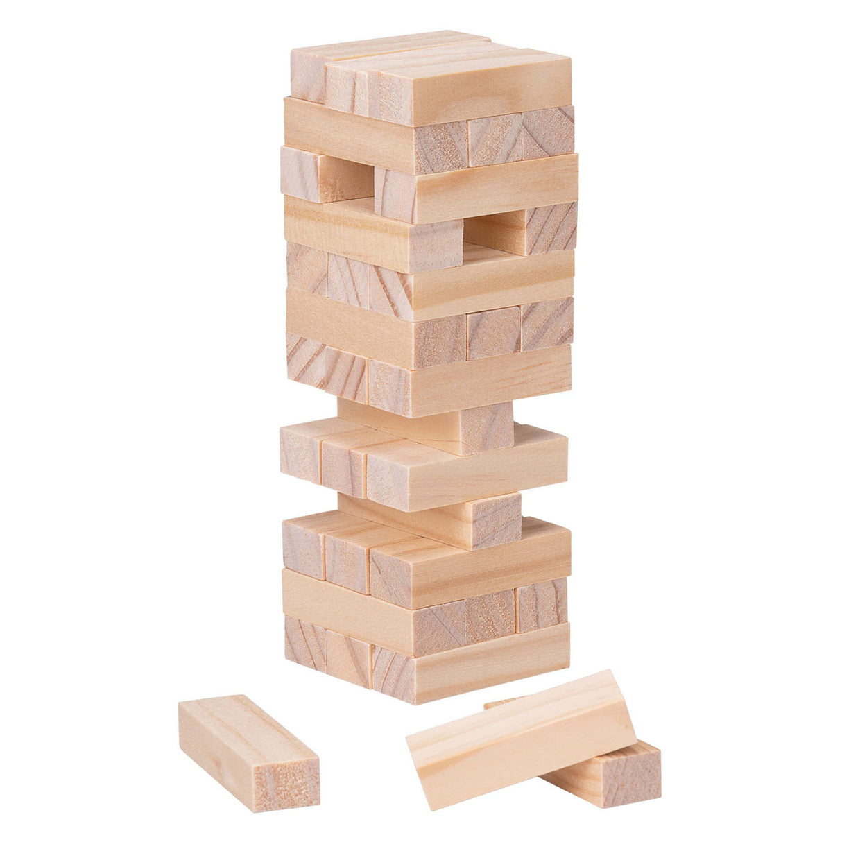 Holz -Mini -Stapelspiel, 36dlg.