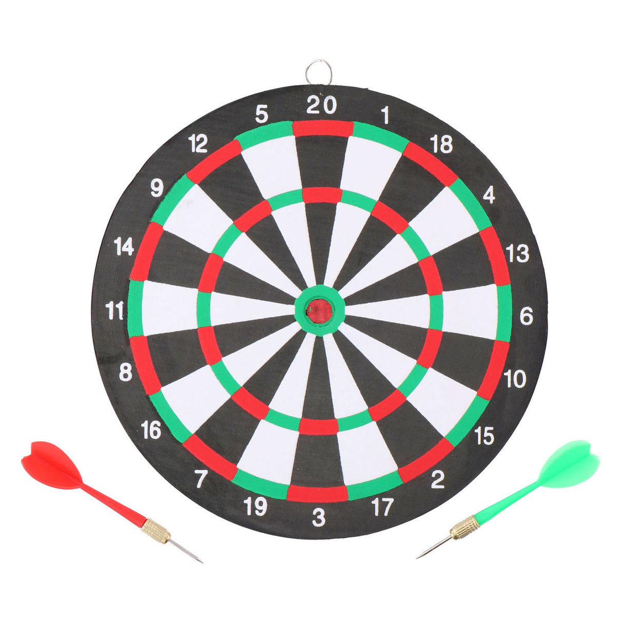Dartboard mit Pfeilen
