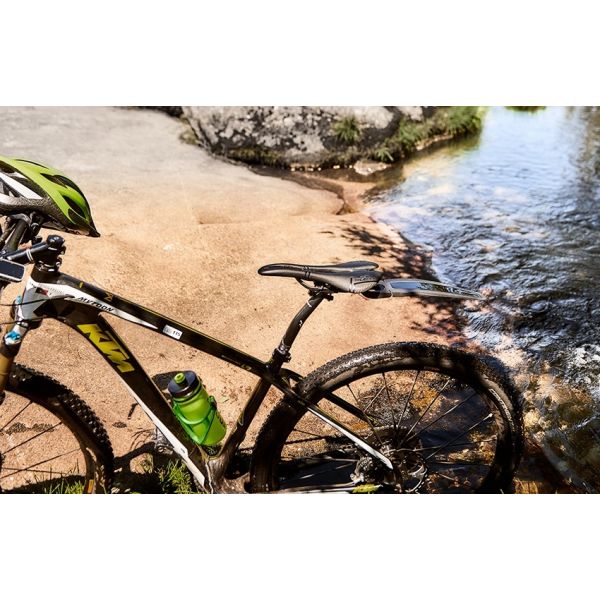 Polisport Heck Fender S-Mud Long auf der Sattelbrücke 16-29