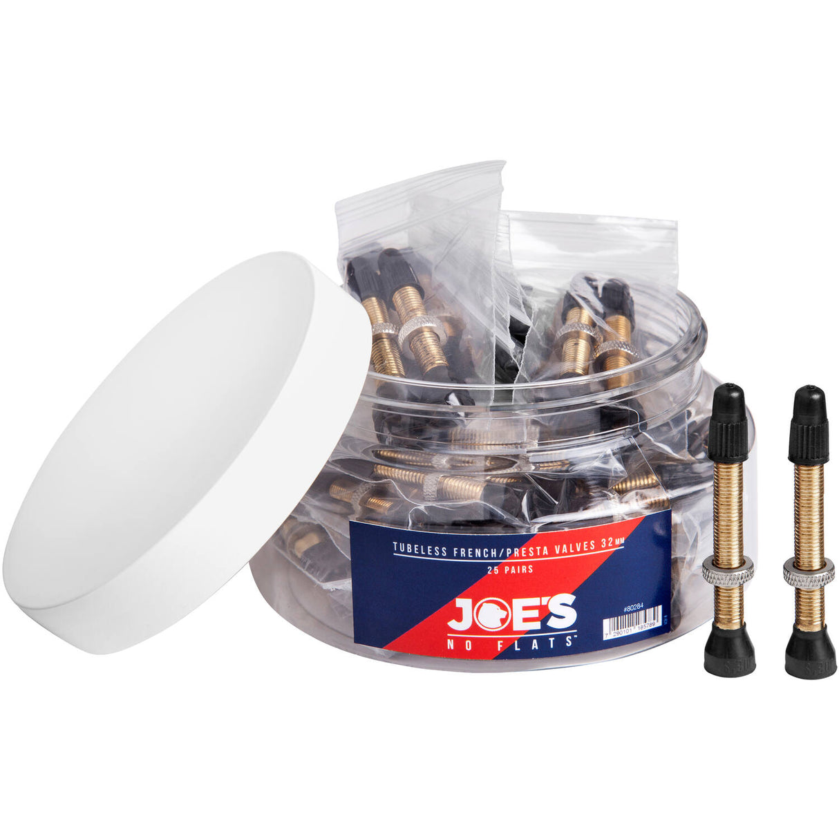 Joes No Flats Tubeless Presta Valiel 48 mm (Pot 40 Stücke)