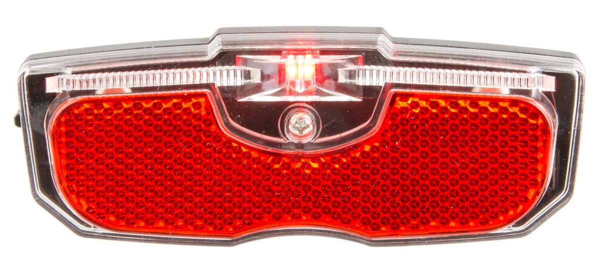 Ein vollflächiges LED-Rücklicht mit 80-mm-Batterie und On-Off-Funktion auf der Karte