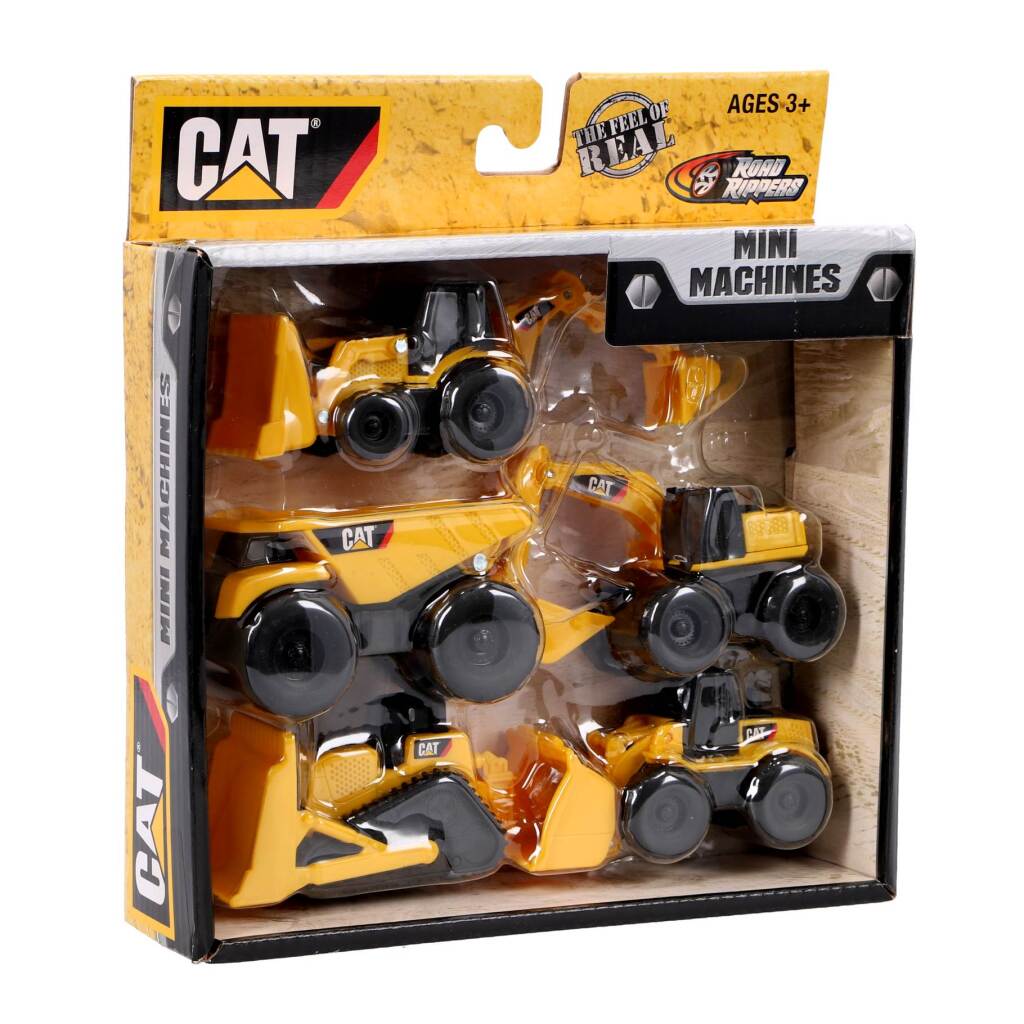 Cat CAT Mini-Baufahrzeuge im 5er-Pack
