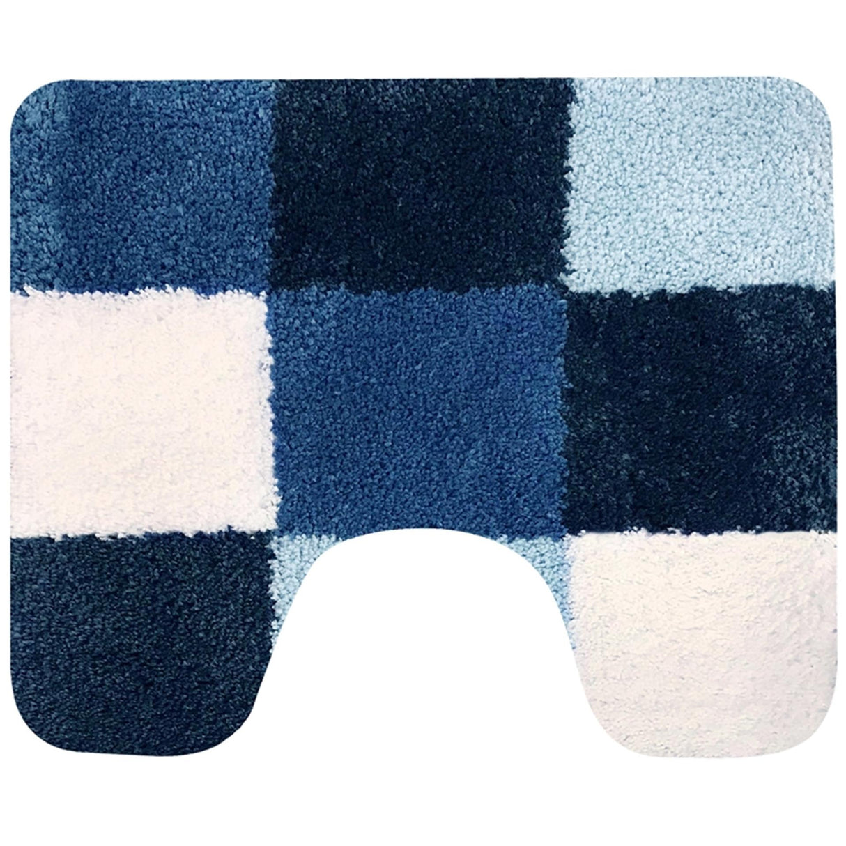 Dutch House Brest Toilettenvorleger 60 x 50 cm blau