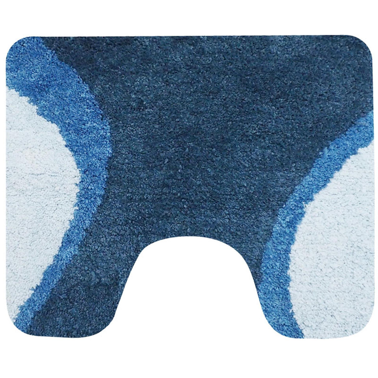 Dutch House Toilettenvorleger Metz 60x50 cm blau