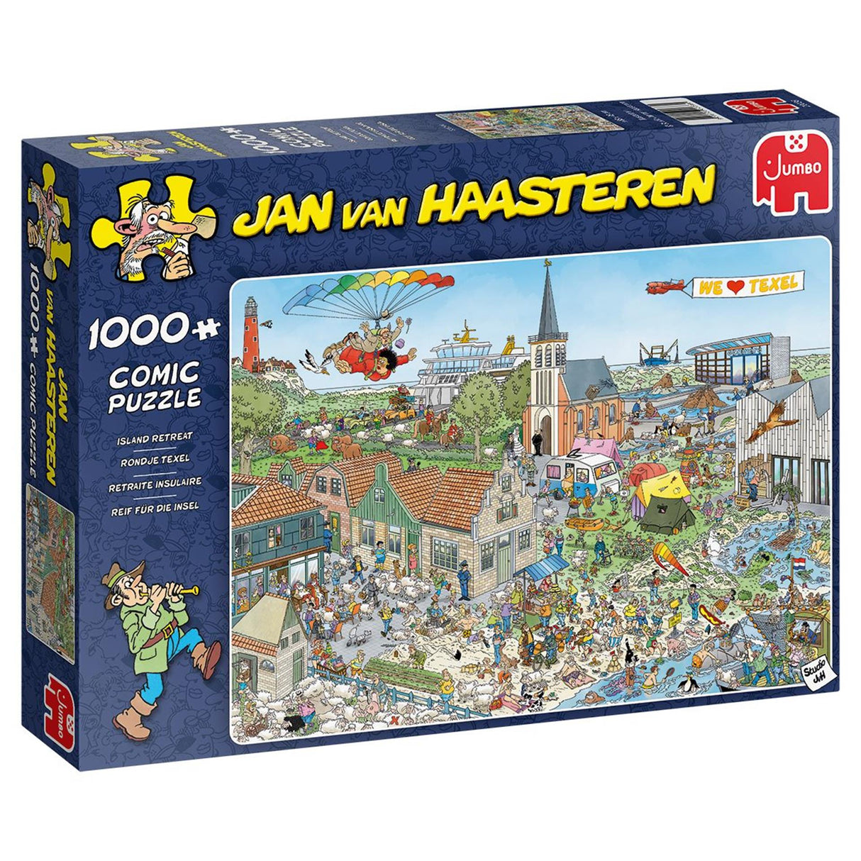 Jumbo Jan van Haasteren Texel Puzzle 1000 Teile