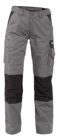 Dassy Hose Boston Damen p k 245gr grau schwarz 48