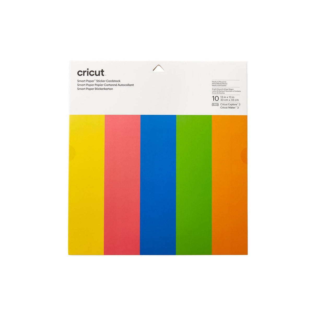 Cricut • Smart-Sticker-Karton-Regenbogen
