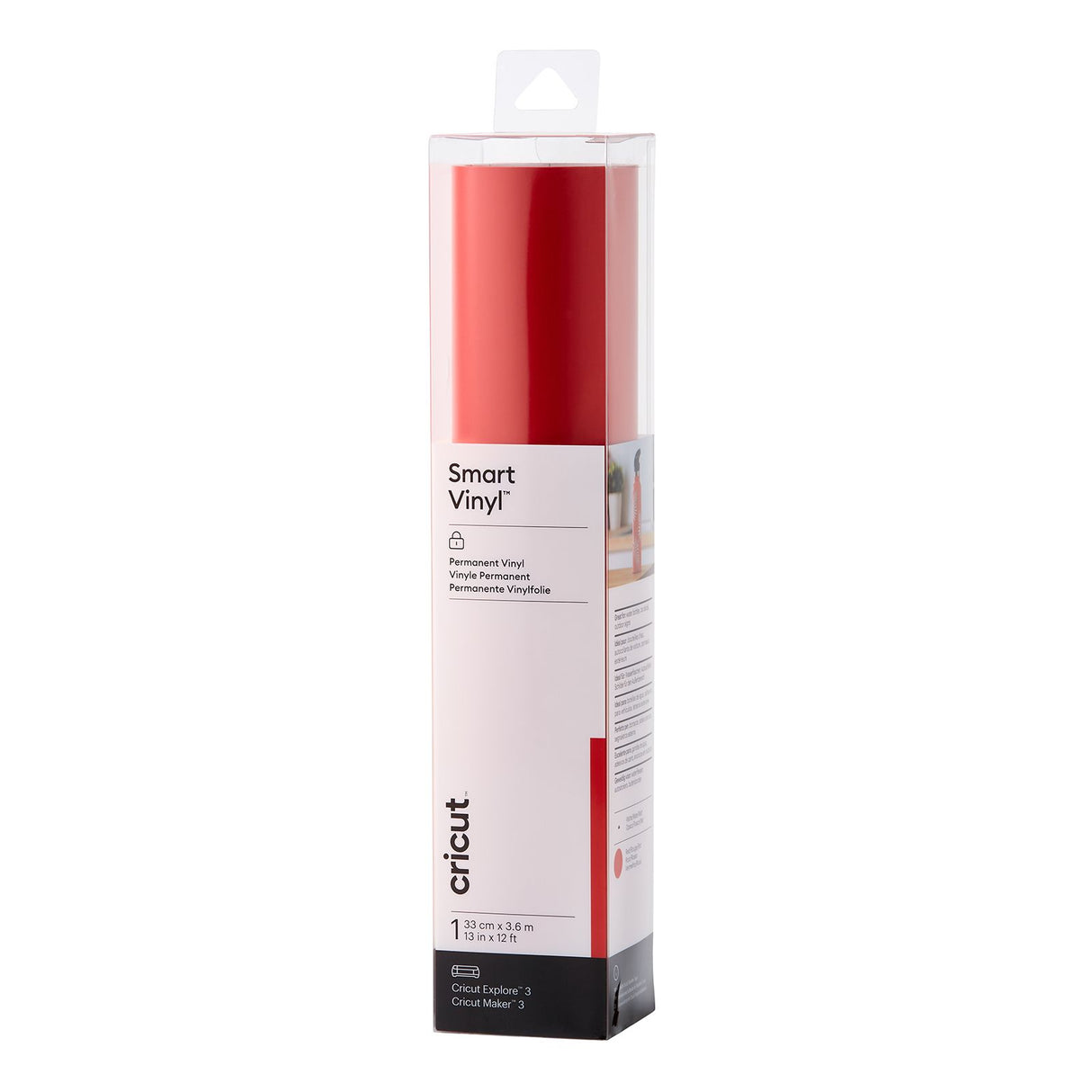 Cricut • Smart Vinyl permanent 360 x 33 cm rot