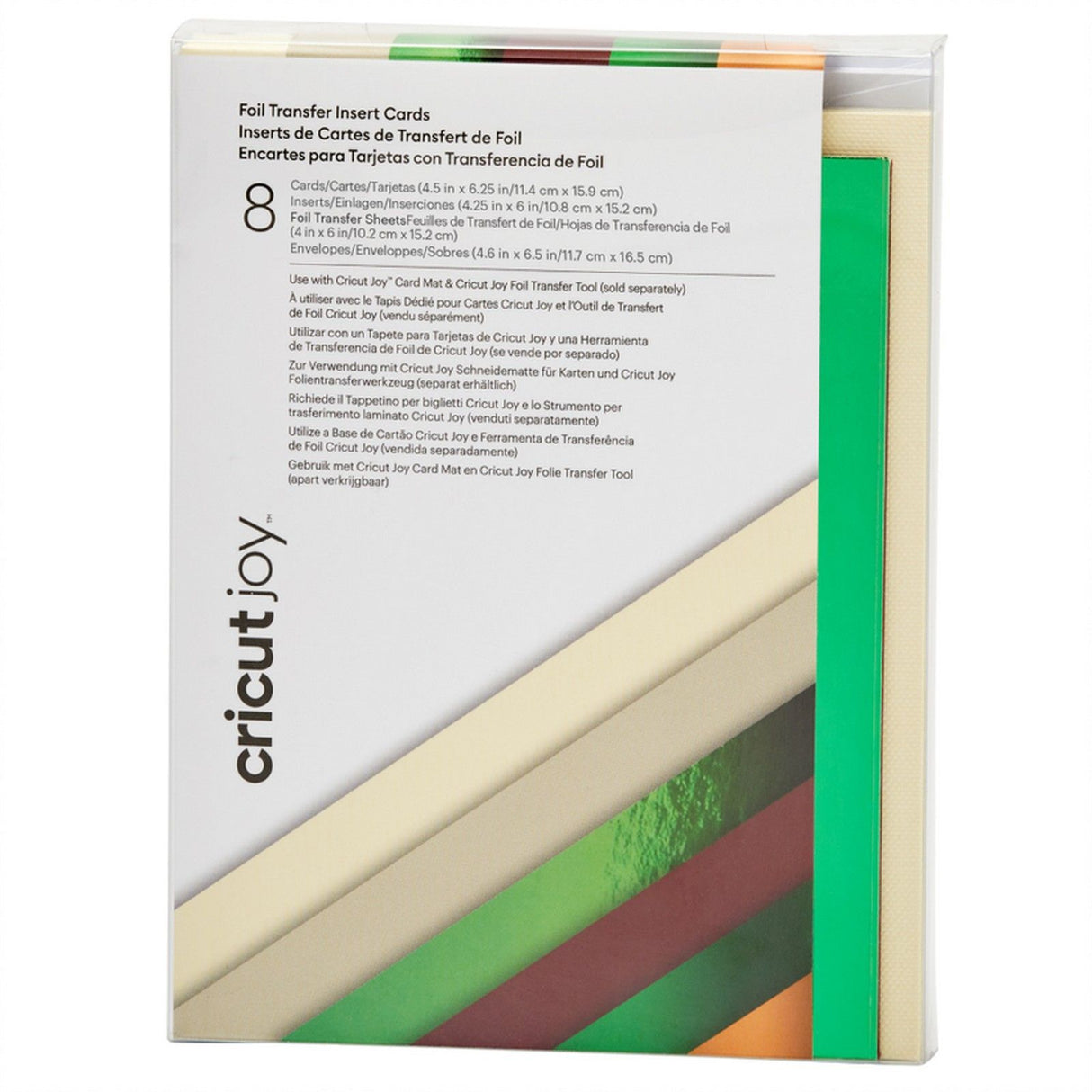 Cricut Joy • Einlegekarten Folie Cameron A6