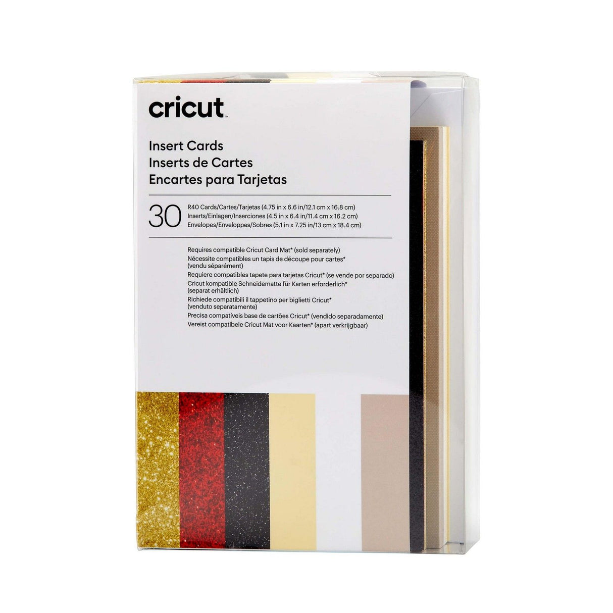 Cricut • Einsteckkarten Glitz Glam R40