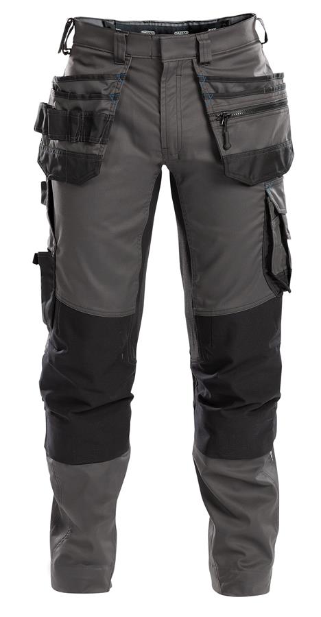 Dassy Hose Flux P K Grau Schwarz 52