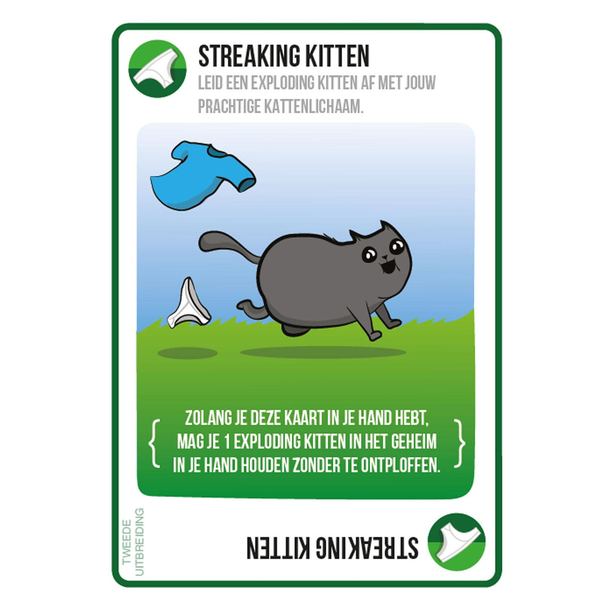 Asmodee Streifenkätzchen-Kartenspiel