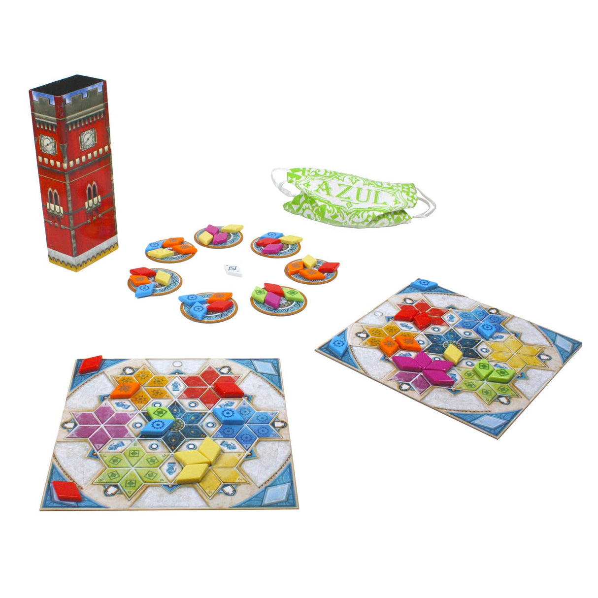 Next-Move-Spiele - Azul Sommerpavillon - Brettspiel - geeignet für 2-4 Spieler