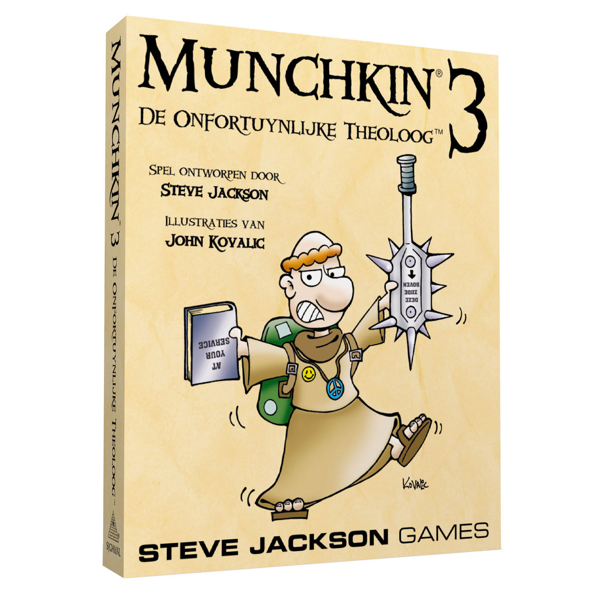 Asmodee Munchchin 3 Das unglückliche theologe Kartenspiel