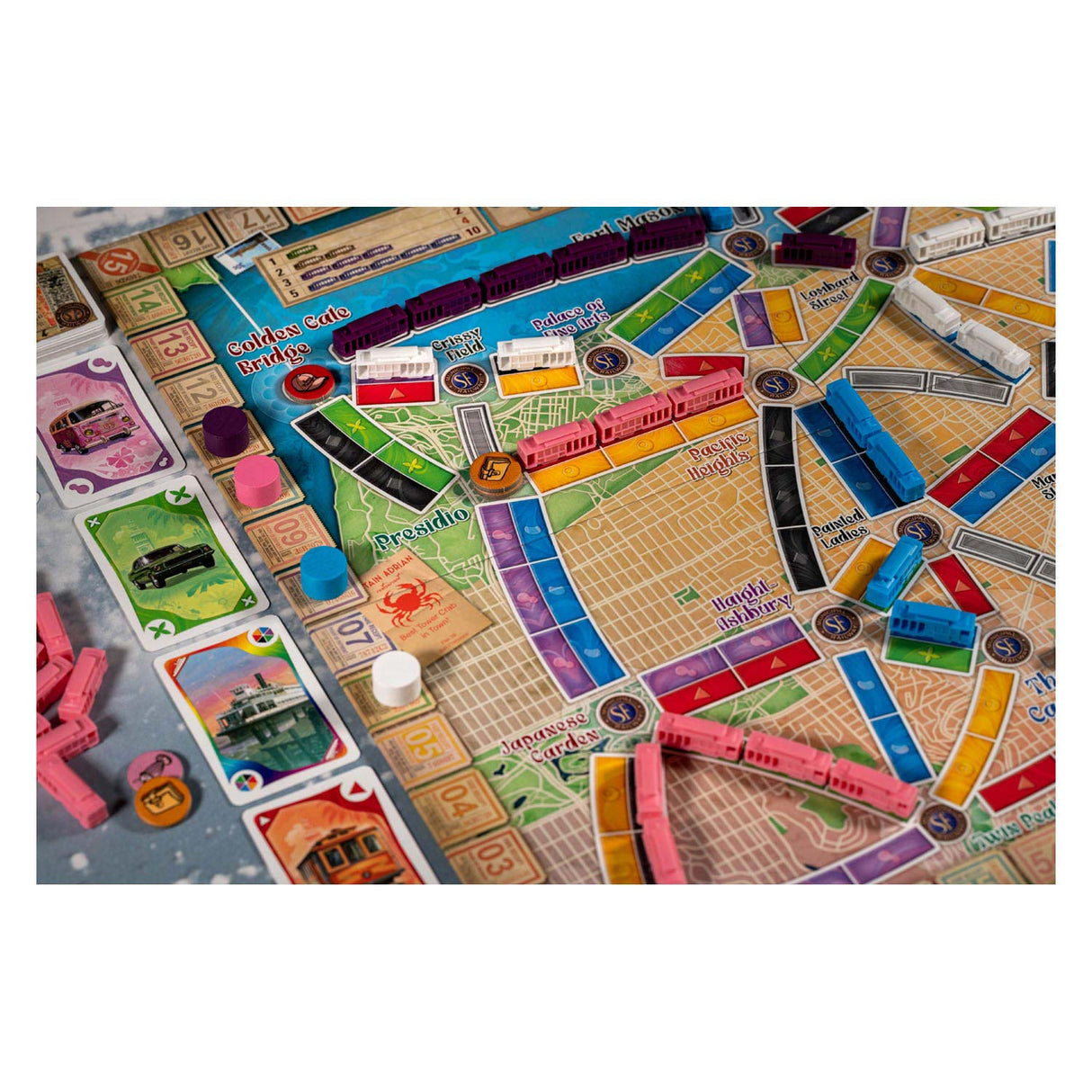 Days of Wonder Ticket to Ride – Brettspiel aus San Francisco
