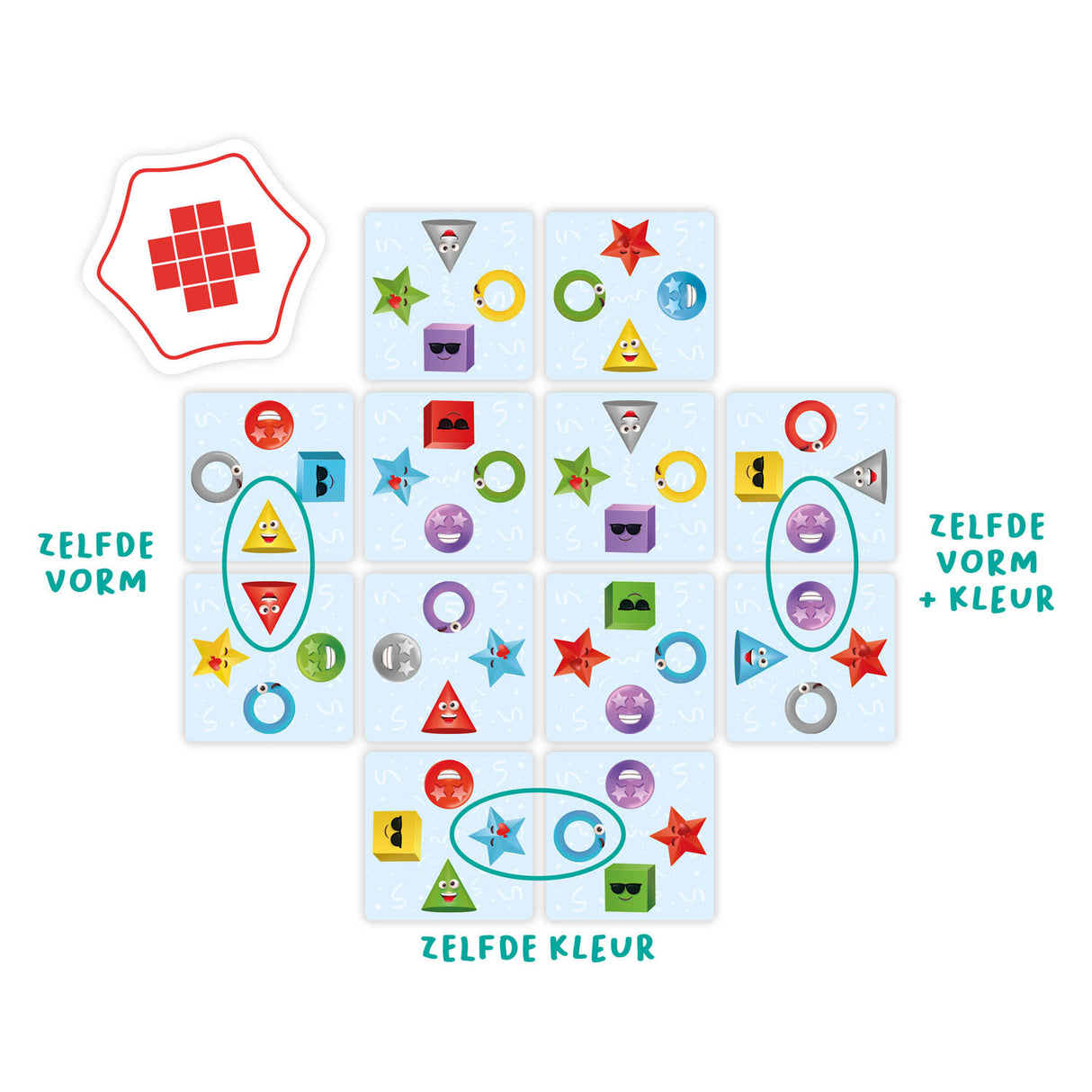 Flexiq-Musterparty! Kartenspiel